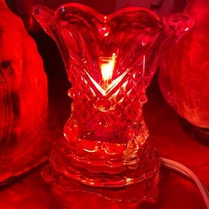 Small light lamp 5x3” very “warm” light , switch can be regulated